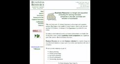 Desktop Screenshot of businessresource.com